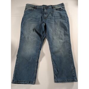TPJ Athletic Fit Mens Jeans 44x28 Medium Wash Blue Denim Casual Everyday